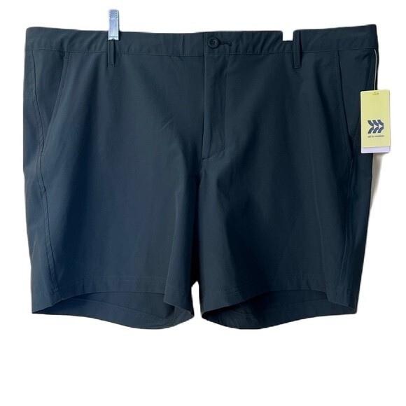 All In Motion Shorts Men's XXL Green UV Protection Drawstring Waist Pockets New - Picture 1 of 11